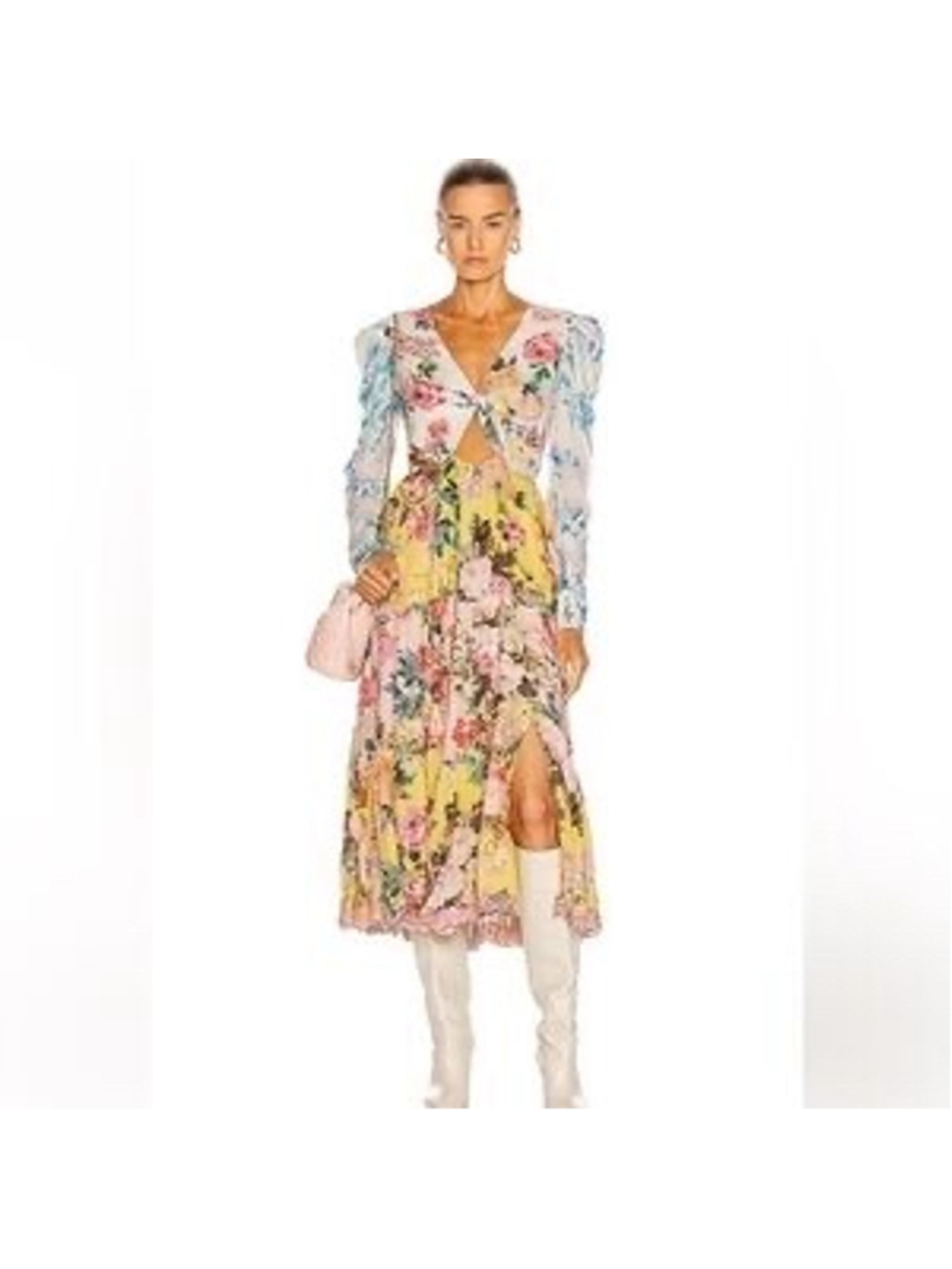 Hemant & Nandita Fluer Cut Out Midi/Maxi Dress - Picture 1 of 6
